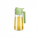 Amakso 16oz 2-in-1 Glass Olive Oil Sprayer & Dispenser Bottle
