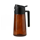 Amakso 16oz 2-in-1 Glass Olive Oil Sprayer & Dispenser Bottle