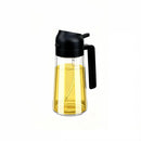 Amakso 16oz 2-in-1 Glass Olive Oil Sprayer & Dispenser Bottle